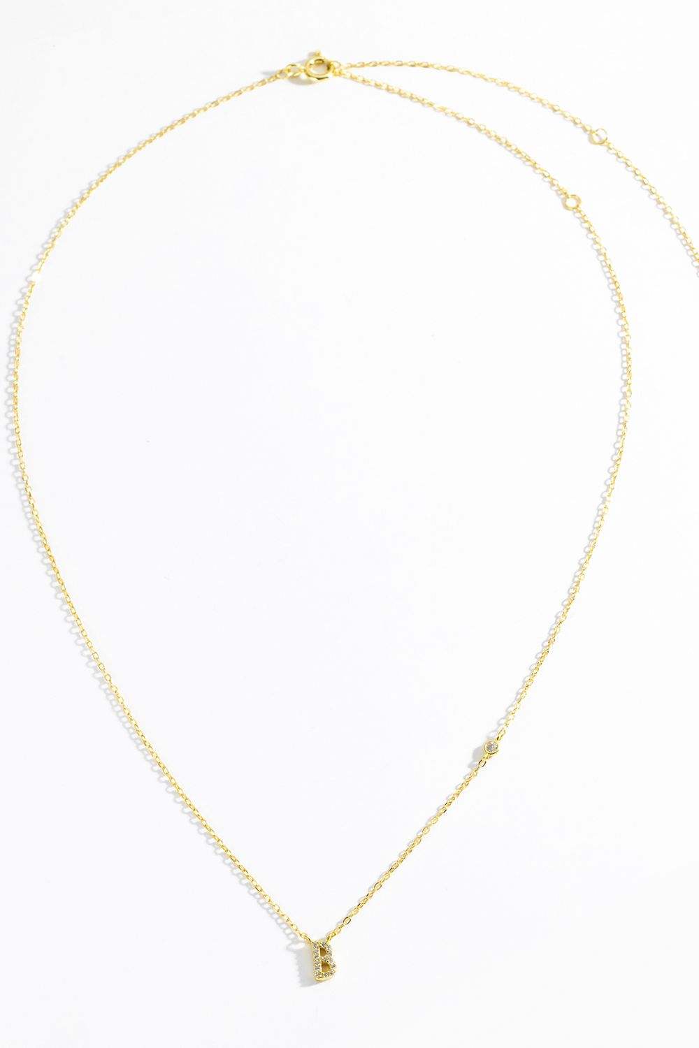 A To F Zircon 925 Sterling Silver Necklace Necklaces - Tophatter Daily Deals