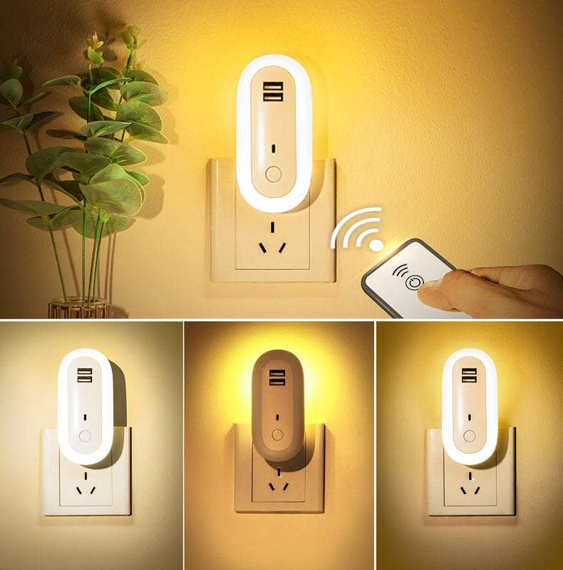 Tophatter's™ LED Night Light & Charging Station Night Lights & Ambient Lighting - Tophatter Daily Deals