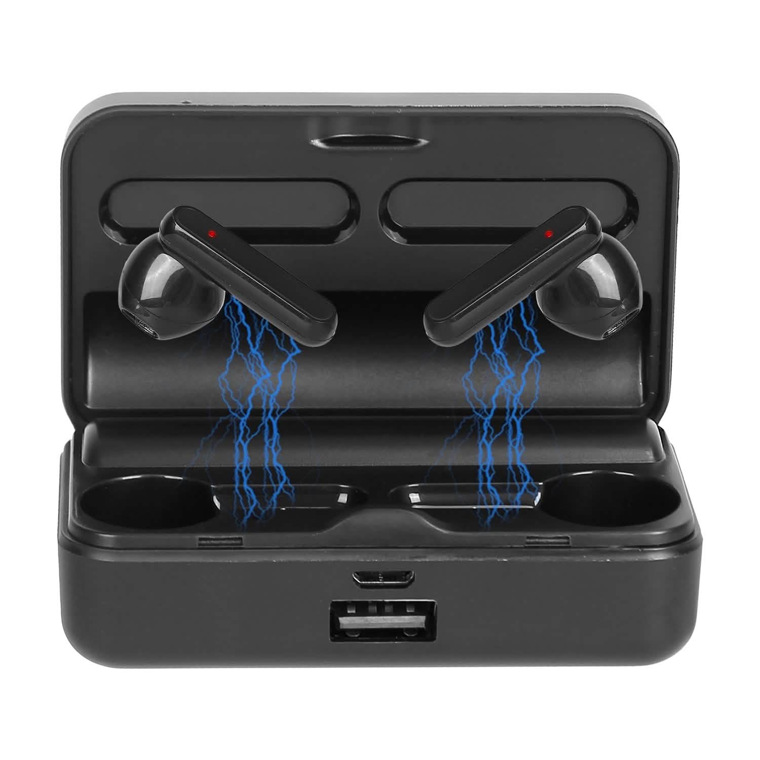 5.3 TWS Wireless Earbuds Touch Control Headphone Headphones - Tophatter Daily Deals