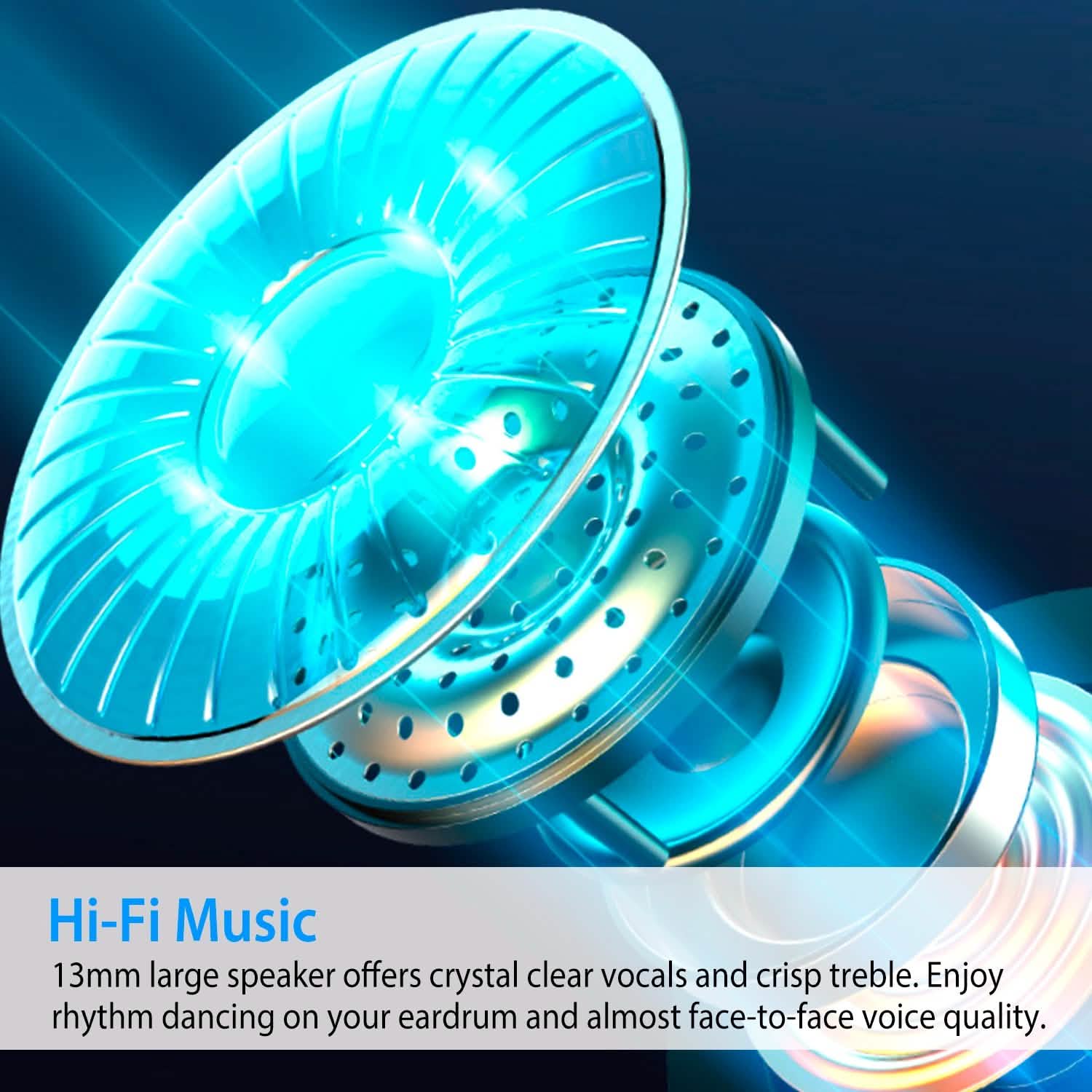 5.3 TWS Wireless Earbuds Touch Control Headphone Headphones - Tophatter Daily Deals