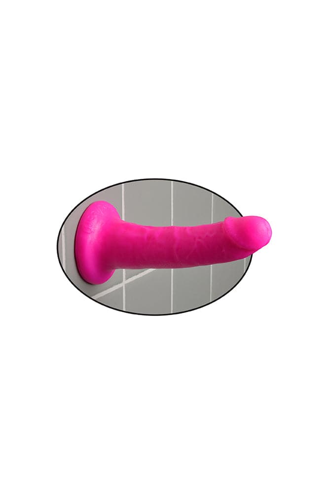 Pipedream - Dillio - Slim Realistic Dildo - 6 inch - Pink Sex Toy - Tophatter Daily Deals