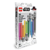 LEGO Star Wars – Lightsaber Gel Pen 10-Pack Pen - Tophatter Daily Deals