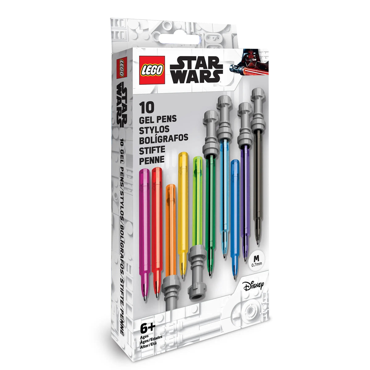 LEGO Star Wars – Lightsaber Gel Pen 10-Pack Pen - Tophatter Daily Deals