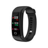 Big Screen Smart Band Bluetooth Riding Exercise Black 0 - Tophatter Daily Deals
