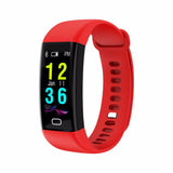Big Screen Smart Band Bluetooth Riding Exercise Red 0 - Tophatter Daily Deals