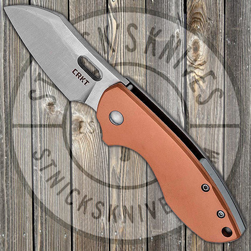 CRKT Pilar - Copper Scale - 8Cr13MoV Steel - 5311CU Knives - Tophatter Daily Deals