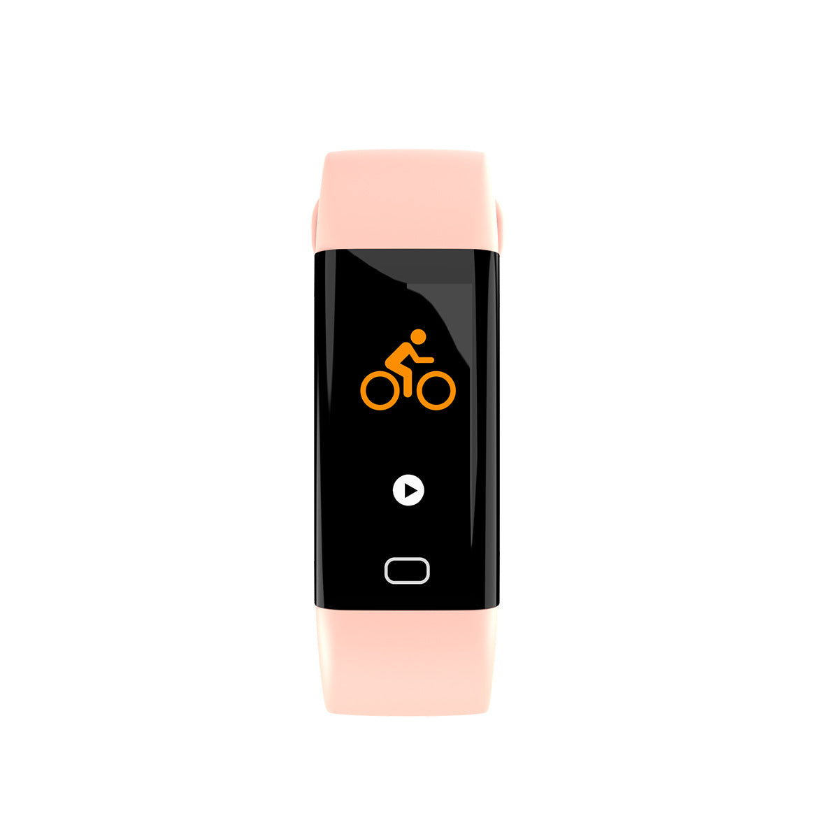 Big Screen Smart Band Bluetooth Riding Exercise Pink 0 - Tophatter Daily Deals