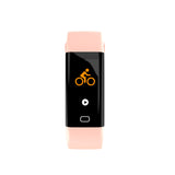 Big Screen Smart Band Bluetooth Riding Exercise Pink 0 - Tophatter Daily Deals