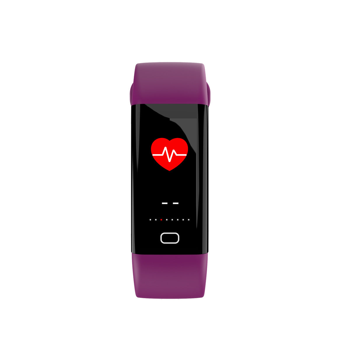 Big Screen Smart Band Bluetooth Riding Exercise Violet 0 - Tophatter Daily Deals