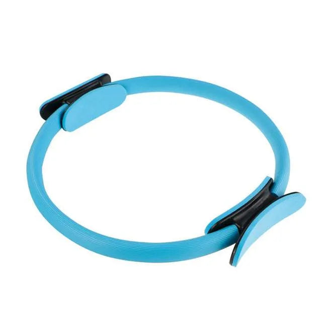 Yoga Fitness Pilates Ring Women Girls Circle Magic Dual Exercise Home Gym Workout Sports Lose Weight Body Resistance Blue Bluetooth Speaker Lamp - Tophatter Daily Deals