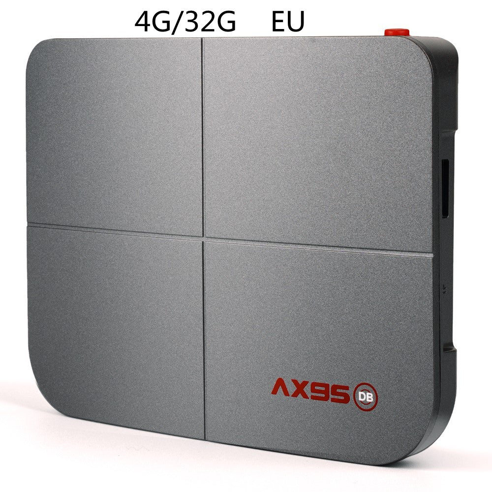 4G/128G dual-band WIFI with Bluetooth 8K TV BOX 4G 32G EU 0 - Tophatter Daily Deals