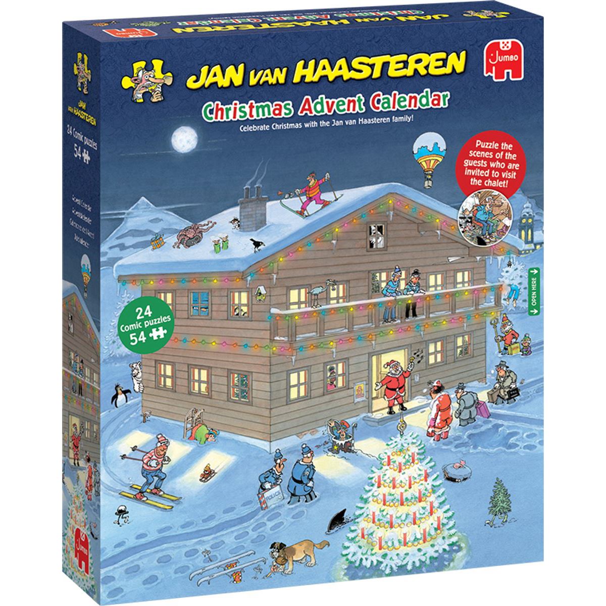 Jan van Haasteren Christmas Advent Calendar 2025 | Jigsaw Advent Calendar Advent Calendar - Tophatter Daily Deals