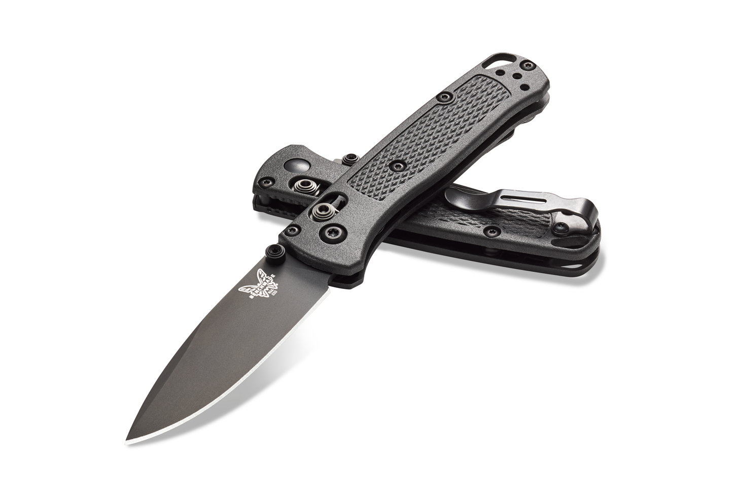 Benchmade Mini Bugout - AXIS Lock - Black Grivory - 533BK-2 Knives - Tophatter Daily Deals