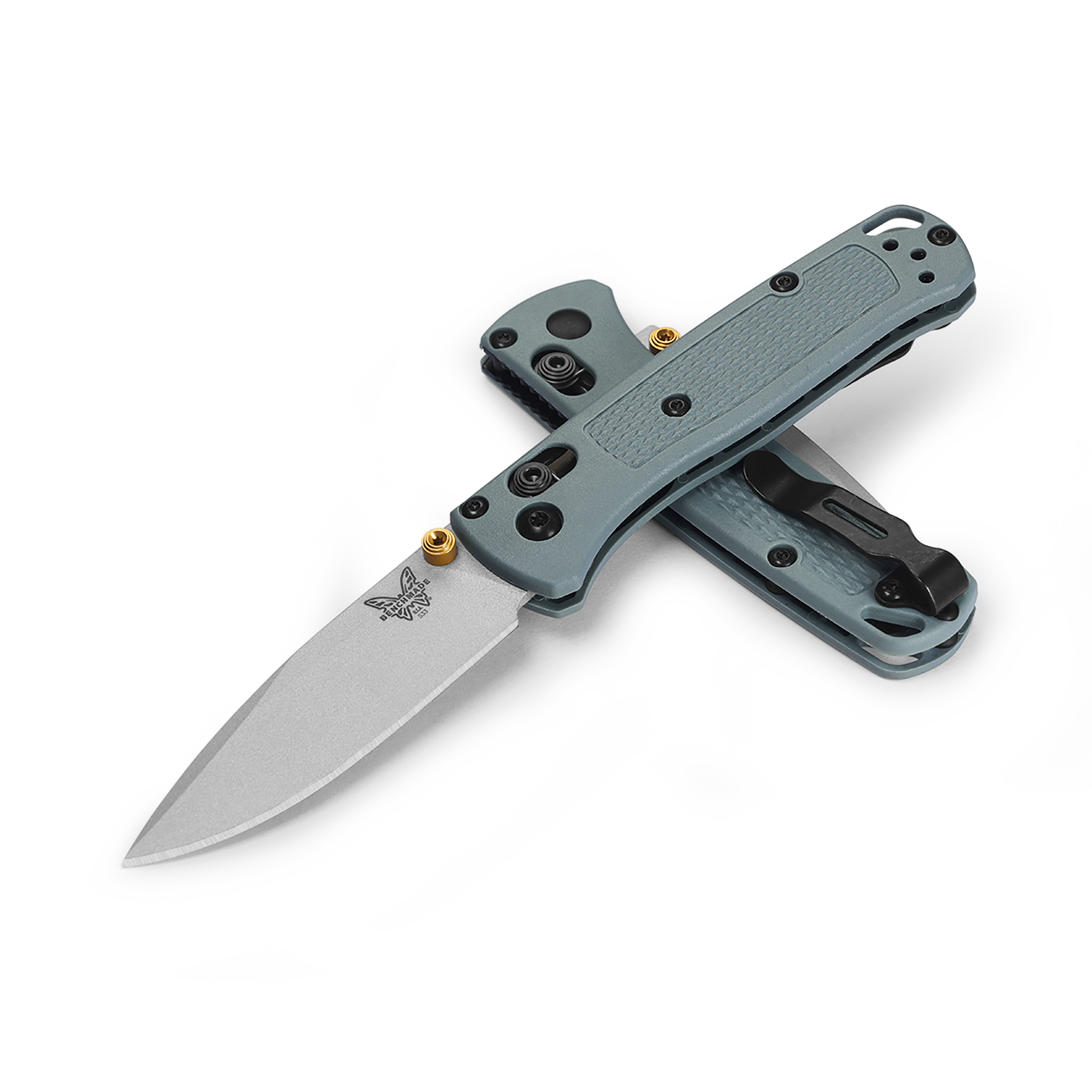 Benchmade Mini Bugout - AXIS Lock - Sage Green Grivory - 533SL -07 Knives - Tophatter Daily Deals