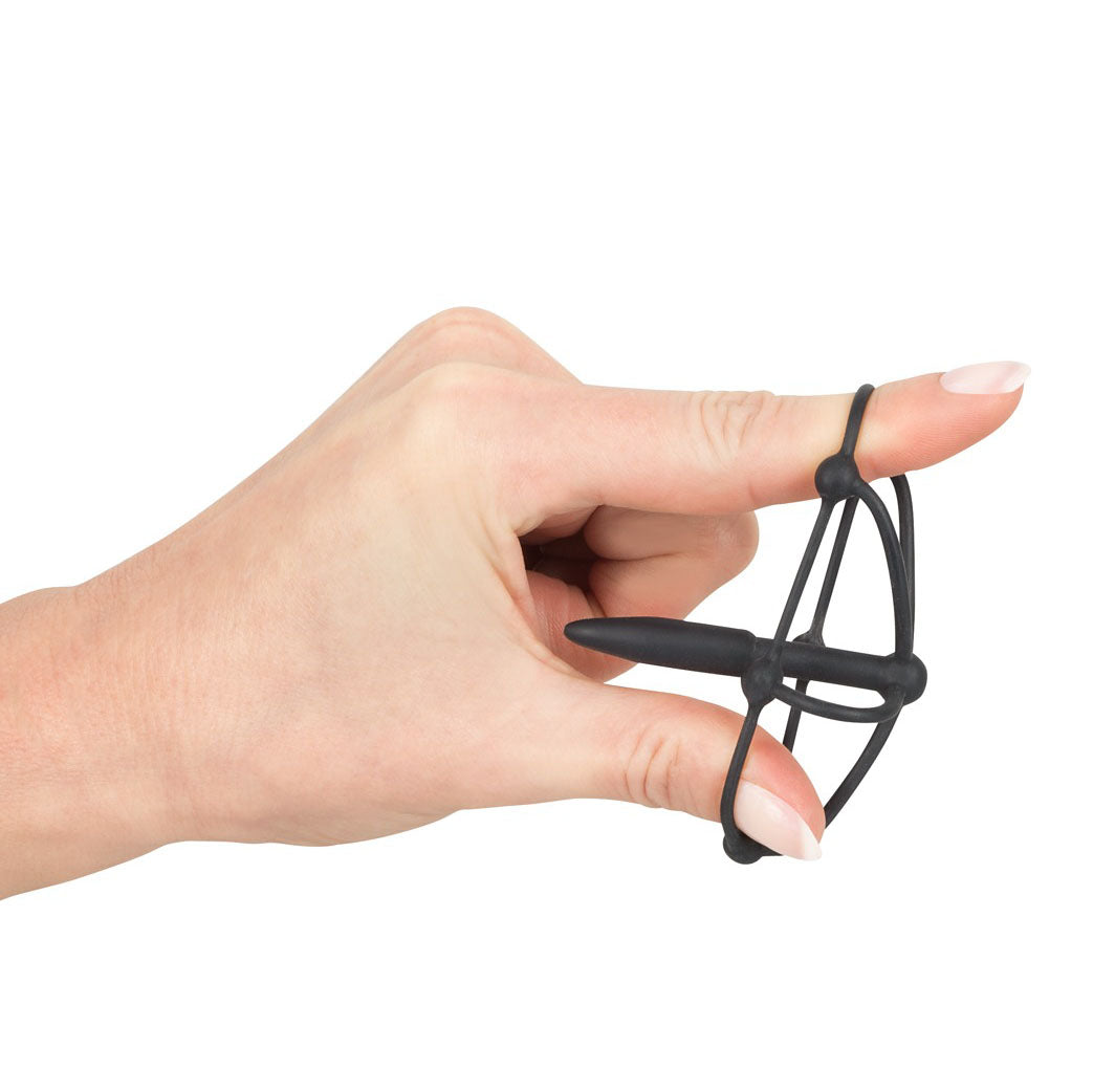 Silicone Penis Plug with Glans Cage – Soft Flexible Penis Plug > Sex Toys For Men > Sounding Rods - Tophatter Daily Deals
