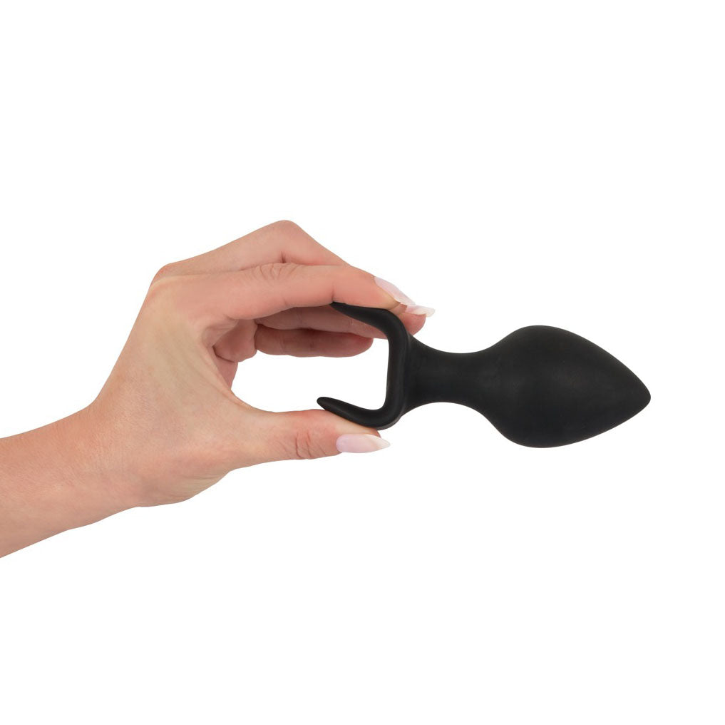Black Velvet Silicone Three Piece Butt Plug Set for Anal Training > Anal Range > Butt Plug Kits - Tophatter Daily Deals