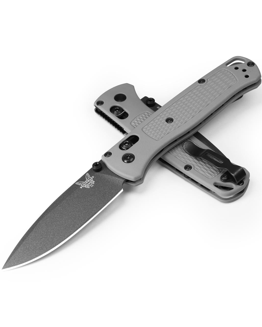 Benchmade Bugout - AXIS Lock - Storm Gray Grivory - 535BK-08 Knives - Tophatter Daily Deals