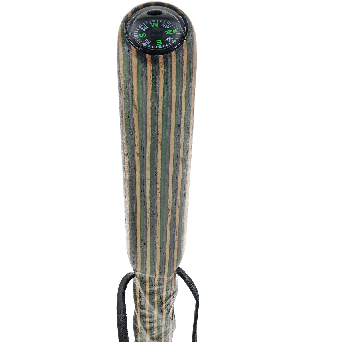USA-Made Bean Colortone Hiking Staff: Rustic, Compass Colortone Classic Hiking Staffs - Tophatter Daily Deals