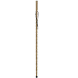 USA-Made Black/Yellow Colortone Hiking Staff: Rustic, Compass Colortone Classic Hiking Staffs - Tophatter Daily Deals