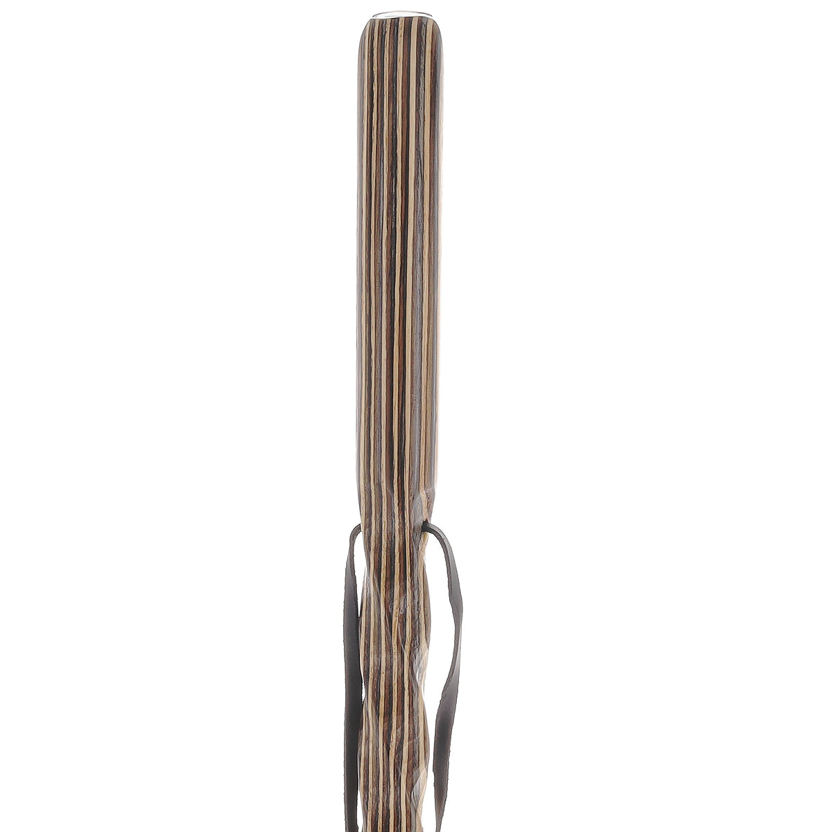 USA-Made Buckskin Colortone Hiking Staff: Rustic, Compass Colortone Classic Hiking Staffs - Tophatter Daily Deals