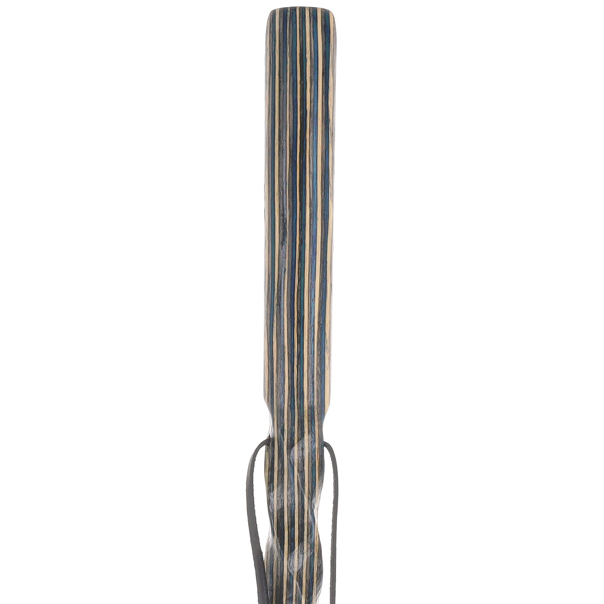 USA-Made Caribbean Wave Colorwood Hiking Staff: Rustic, Compass Colortone Classic Hiking Staffs - Tophatter Daily Deals