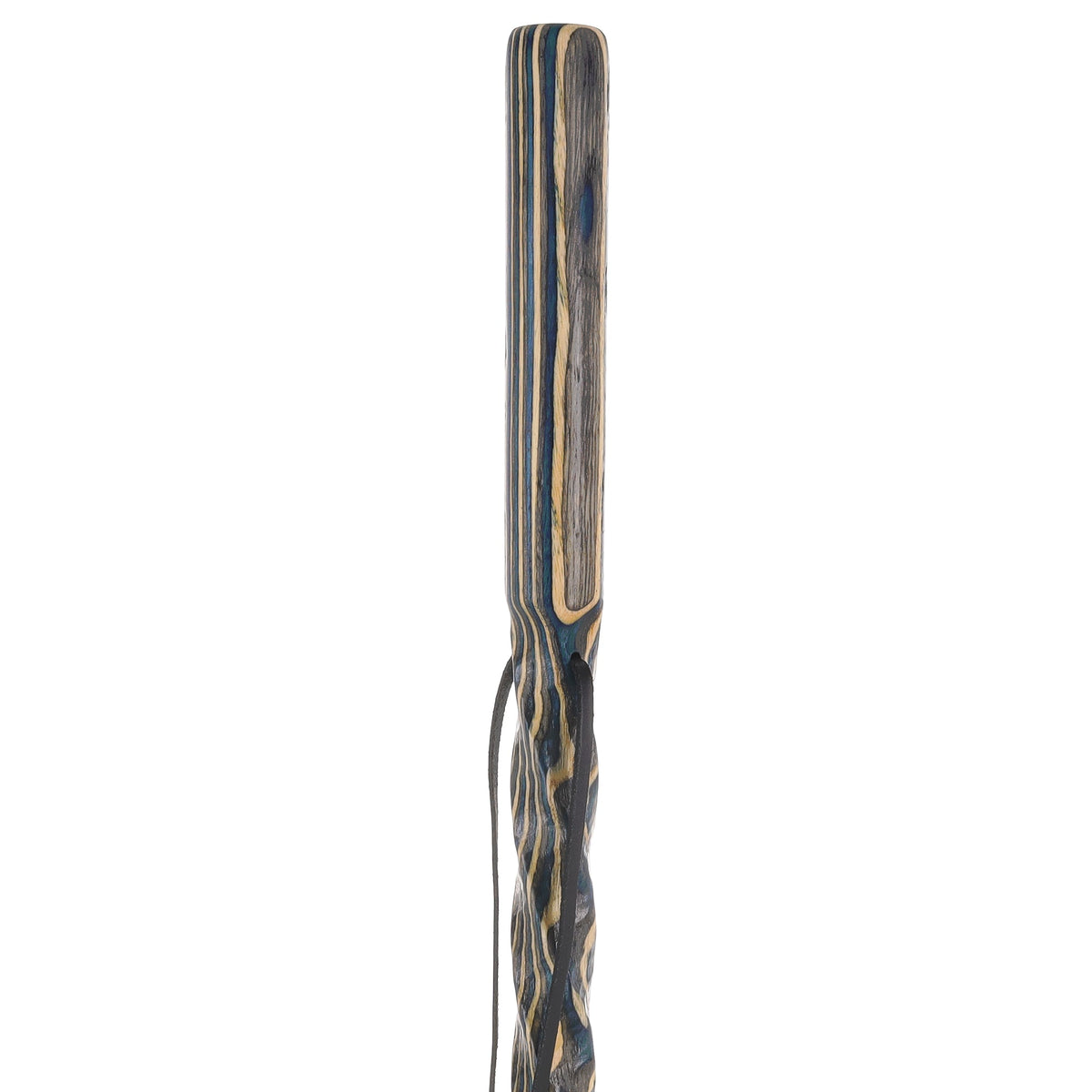 USA-Made Caribbean Wave Colorwood Hiking Staff: Rustic, Compass Colortone Classic Hiking Staffs - Tophatter Daily Deals