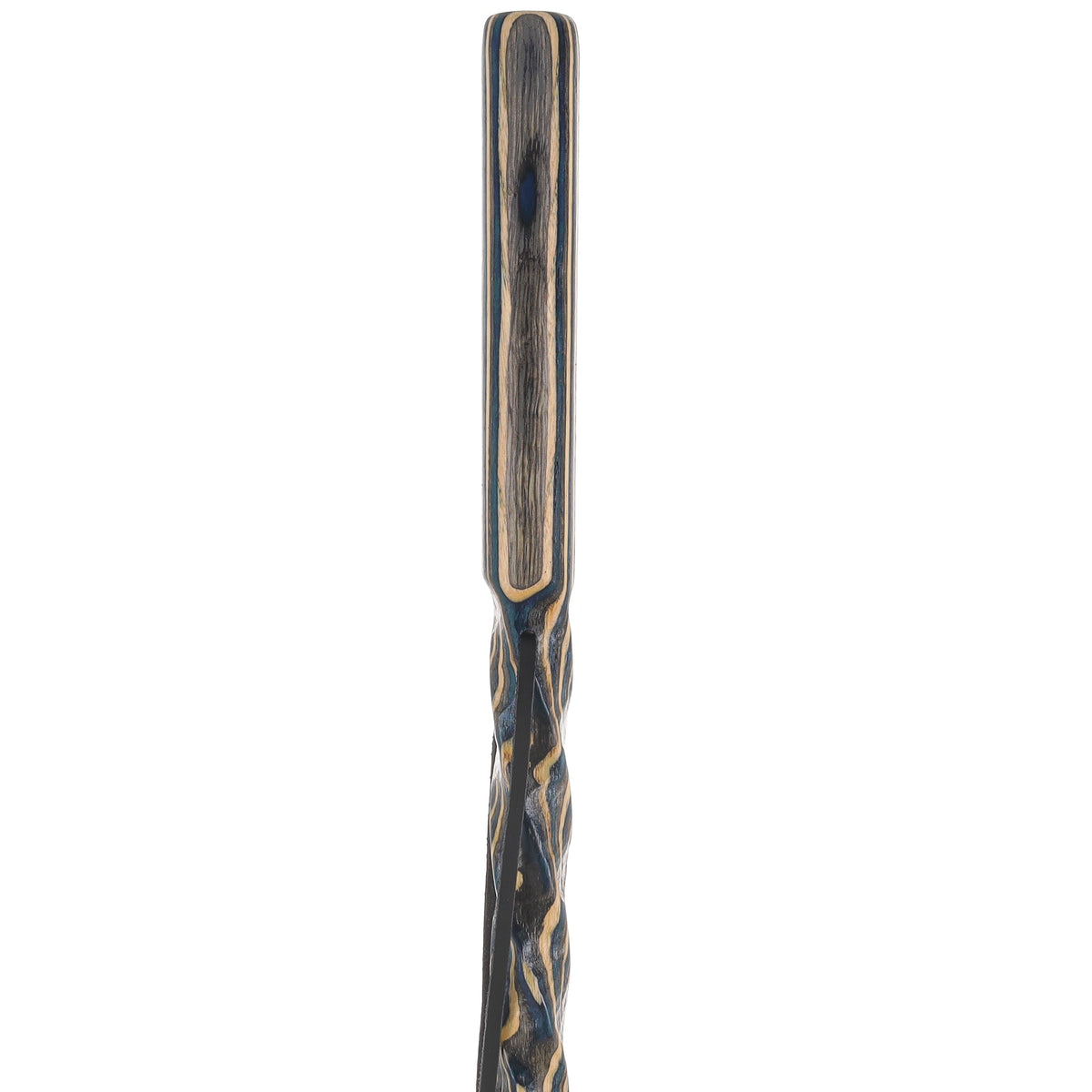 USA-Made Caribbean Wave Colorwood Hiking Staff: Rustic, Compass Colortone Classic Hiking Staffs - Tophatter Daily Deals