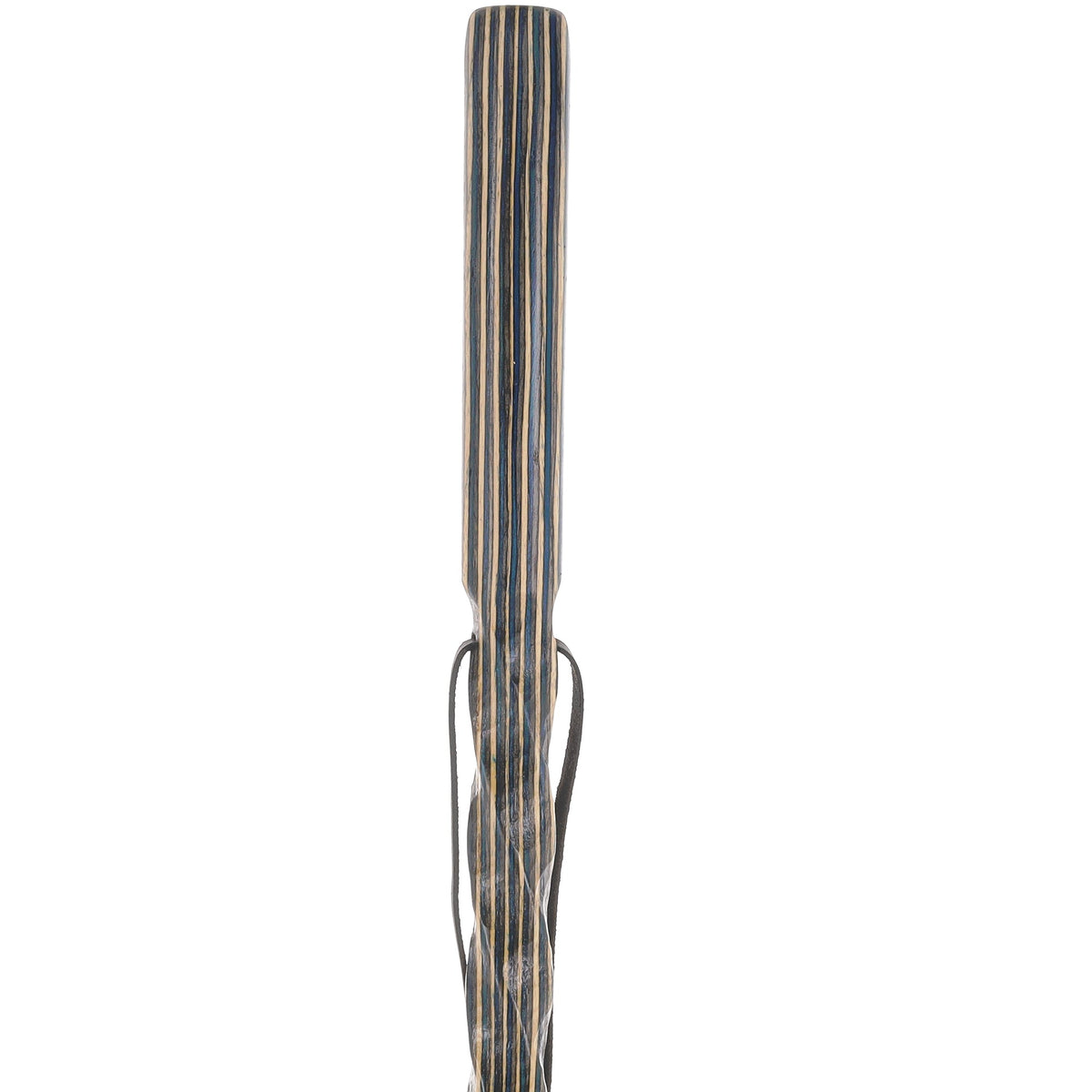 USA-Made Caribbean Wave Colorwood Hiking Staff: Rustic, Compass Colortone Classic Hiking Staffs - Tophatter Daily Deals