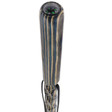 USA-Made Caribbean Wave Colorwood Hiking Staff: Rustic, Compass Colortone Classic Hiking Staffs - Tophatter Daily Deals