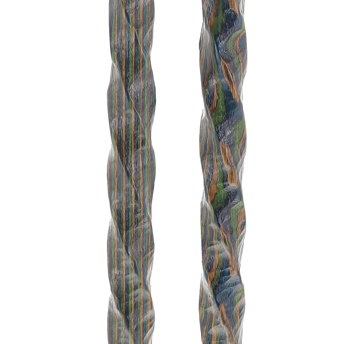 USA-Made Land & Sea Dark Colortone Hiking Staff: Rustic, Compass Colortone Classic Hiking Staffs - Tophatter Daily Deals