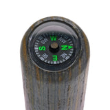 USA-Made Field & Stream Colortone Hiking Staff: Rustic, Compass Colortone Classic Hiking Staffs - Tophatter Daily Deals