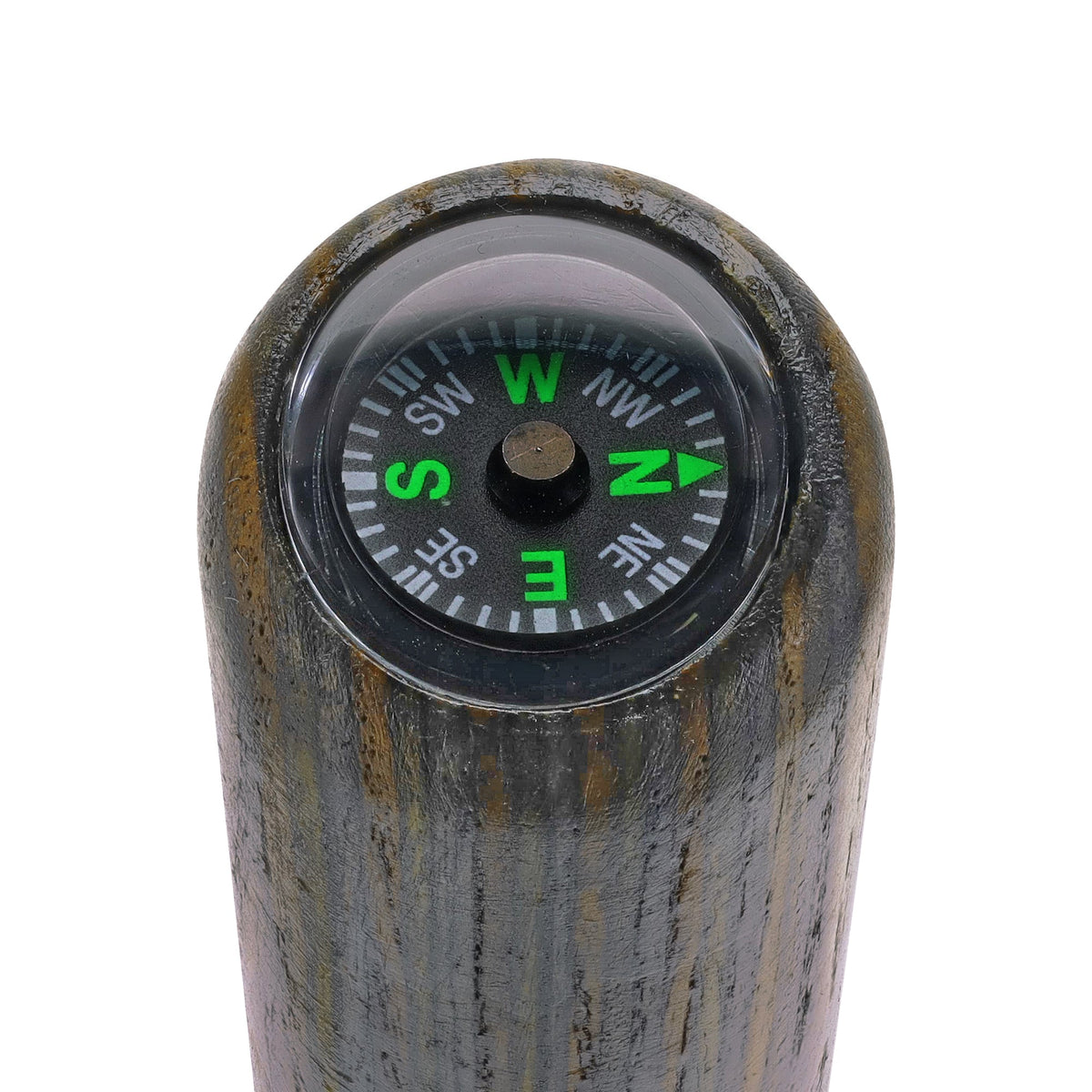 USA-Made Field & Stream Colortone Hiking Staff: Rustic, Compass Colortone Classic Hiking Staffs - Tophatter Daily Deals