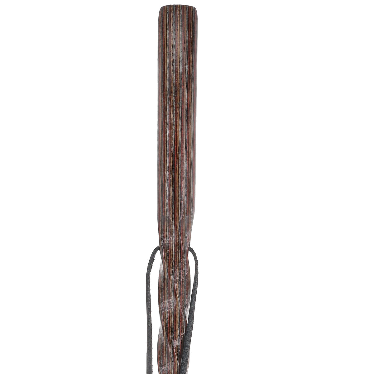 USA-Made Colortone Jacaranda Hiking Staff: Rustic with Compass Colortone Classic Hiking Staffs - Tophatter Daily Deals