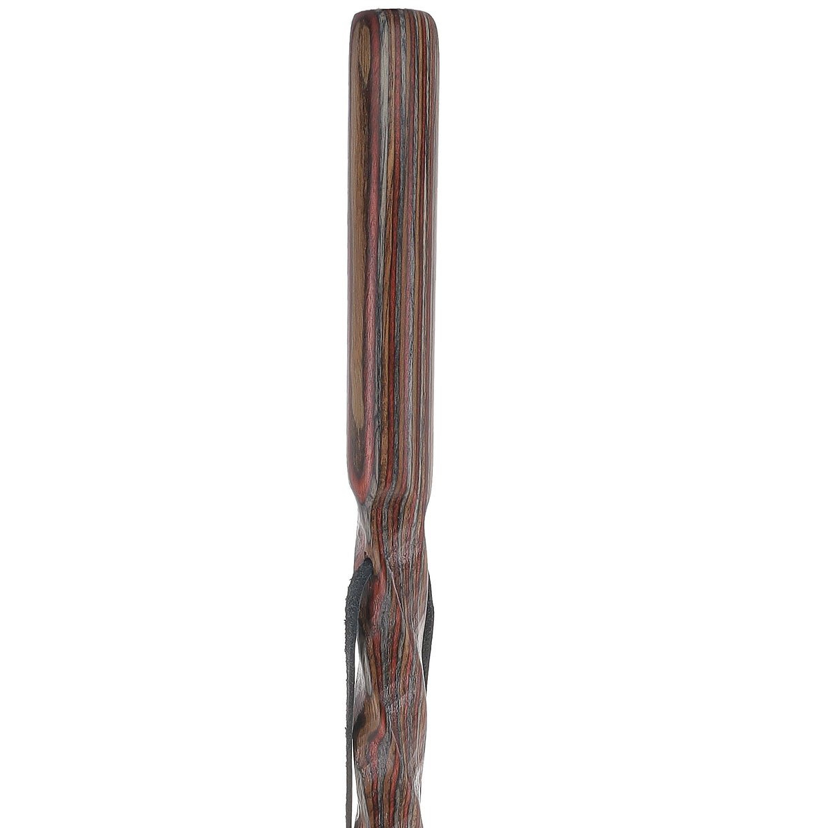 USA-Made Colortone Jacaranda Hiking Staff: Rustic with Compass Colortone Classic Hiking Staffs - Tophatter Daily Deals