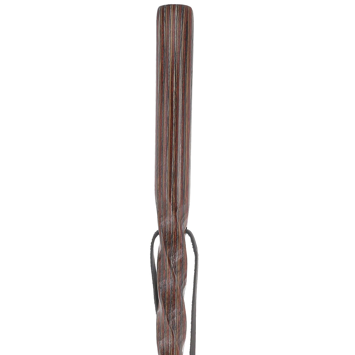 USA-Made Colortone Jacaranda Hiking Staff: Rustic with Compass Colortone Classic Hiking Staffs - Tophatter Daily Deals