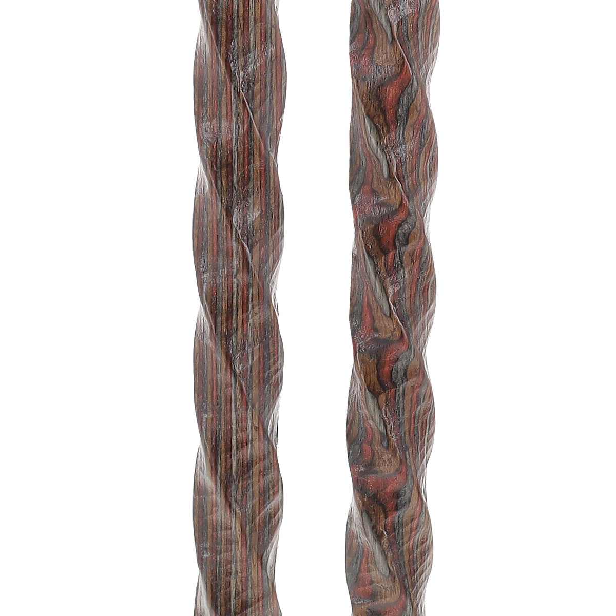 USA-Made Colortone Jacaranda Hiking Staff: Rustic with Compass Colortone Classic Hiking Staffs - Tophatter Daily Deals