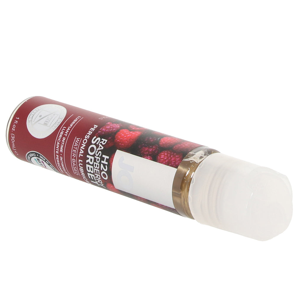 H2O Flavored Lube 1oz/30ml in Raspberry Sorbet - Tophatter's Adult Products Lubes and Lotions > Flavored Sex Lubes - Tophatter Daily Deals