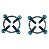 Bad Kitty Blue Moon – Adjustable Stainless Steel Nipple Jewellery Clamp > Sex Toys > Nipple Clamps - Tophatter Daily Deals