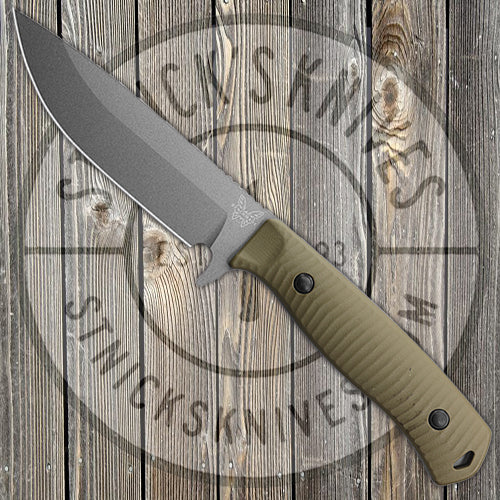 Benchmade Anonimus - CPM-Cruwear - Fixed Blade - G10 Handle - 539GY Knives - Tophatter Daily Deals
