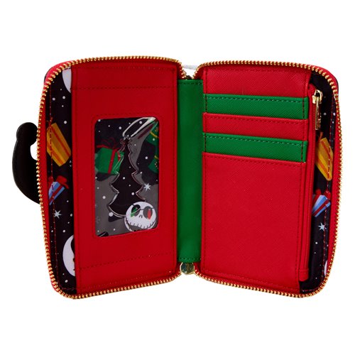 LAST ONE! The Nightmare Before Christmas – Journey to Christmas Town Zip-Around Wallet Wallet - Tophatter Daily Deals