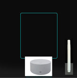 3D Acrylic Board Handwriting Message Board LED Light Style4 White A 0 - Tophatter Daily Deals