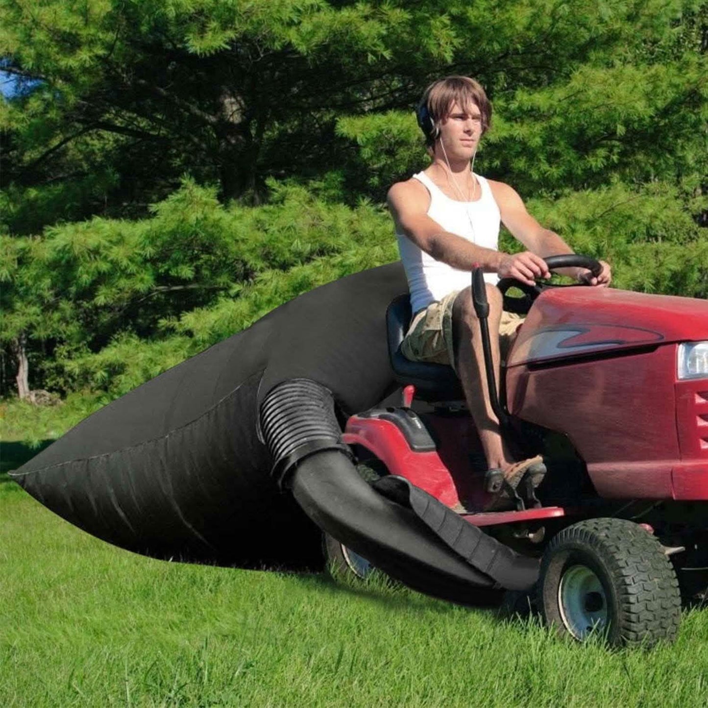 54 Cubic Lawn Tractor Leaf Bag Garden & Patio - Tophatter Daily Deals