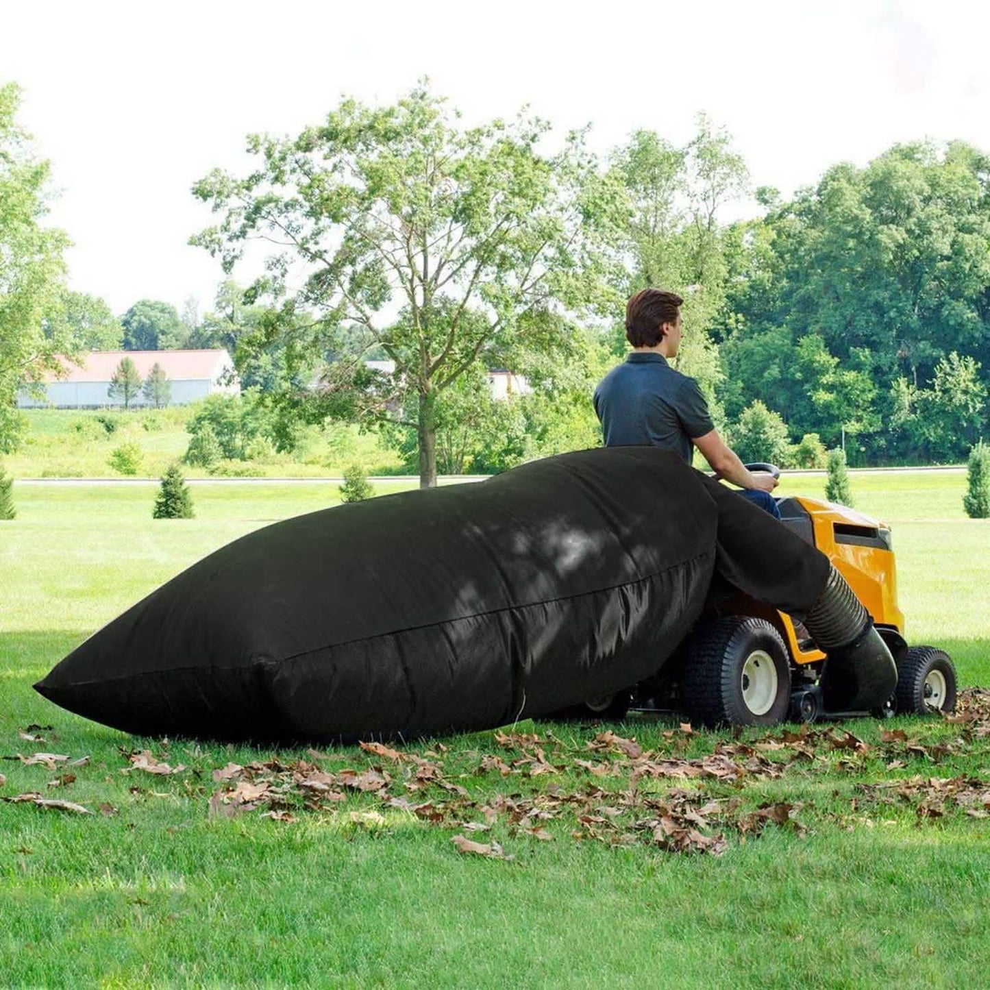 54 Cubic Lawn Tractor Leaf Bag Garden & Patio - Tophatter Daily Deals