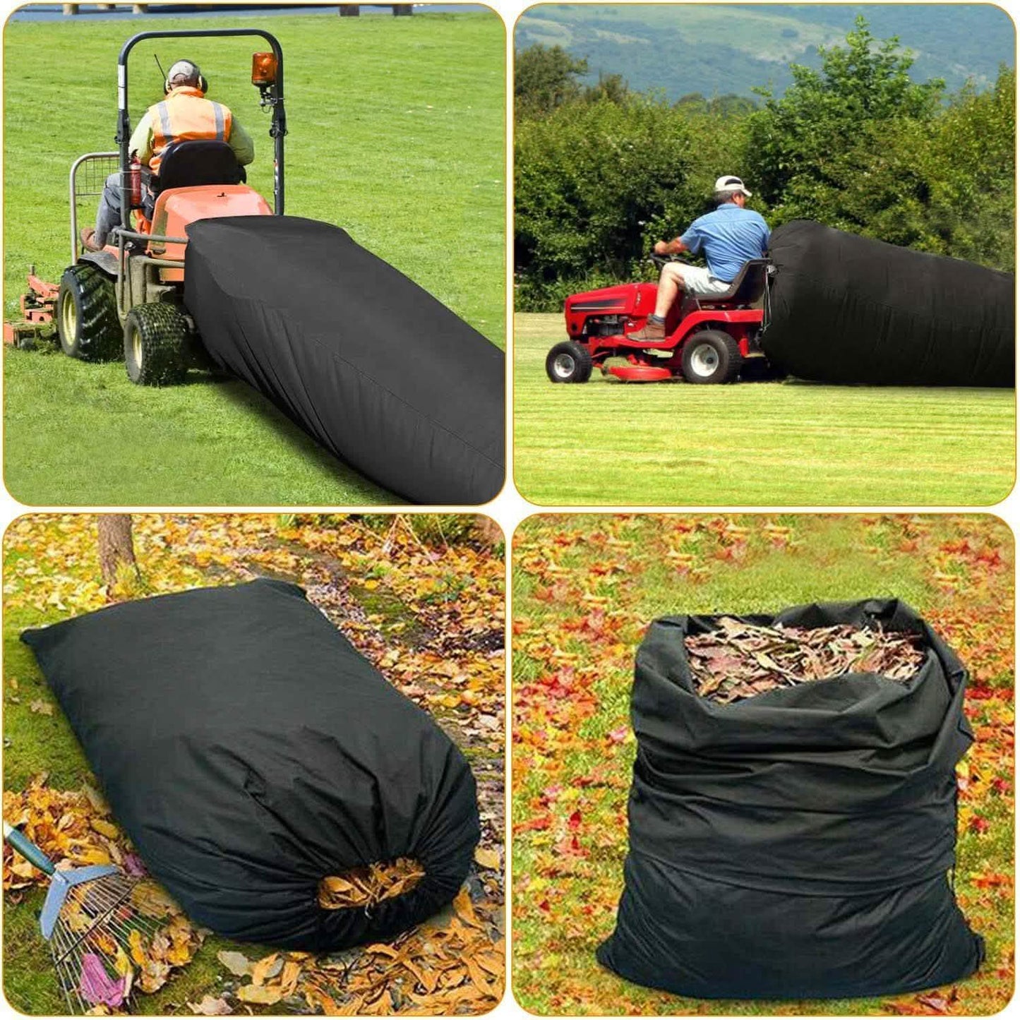 54 Cubic Lawn Tractor Leaf Bag Garden & Patio - Tophatter Daily Deals