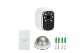 Battery Powered WiFi Wireless Security IP Camera PIR Surveillance Camera White 0 - Tophatter Daily Deals