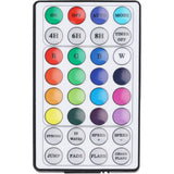 400 RGB LED Colour Changing Curtain Lights | Multi-coloured Window Lights 5x2x2m Fairy Lights - Tophatter Daily Deals