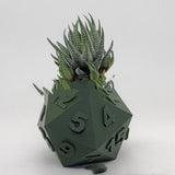 3D Printed Plant Pot Table Top RPG Dice Succulent Planter Set Home Decoration Multifunction Garden Flower Pot A 0 - Tophatter Daily Deals