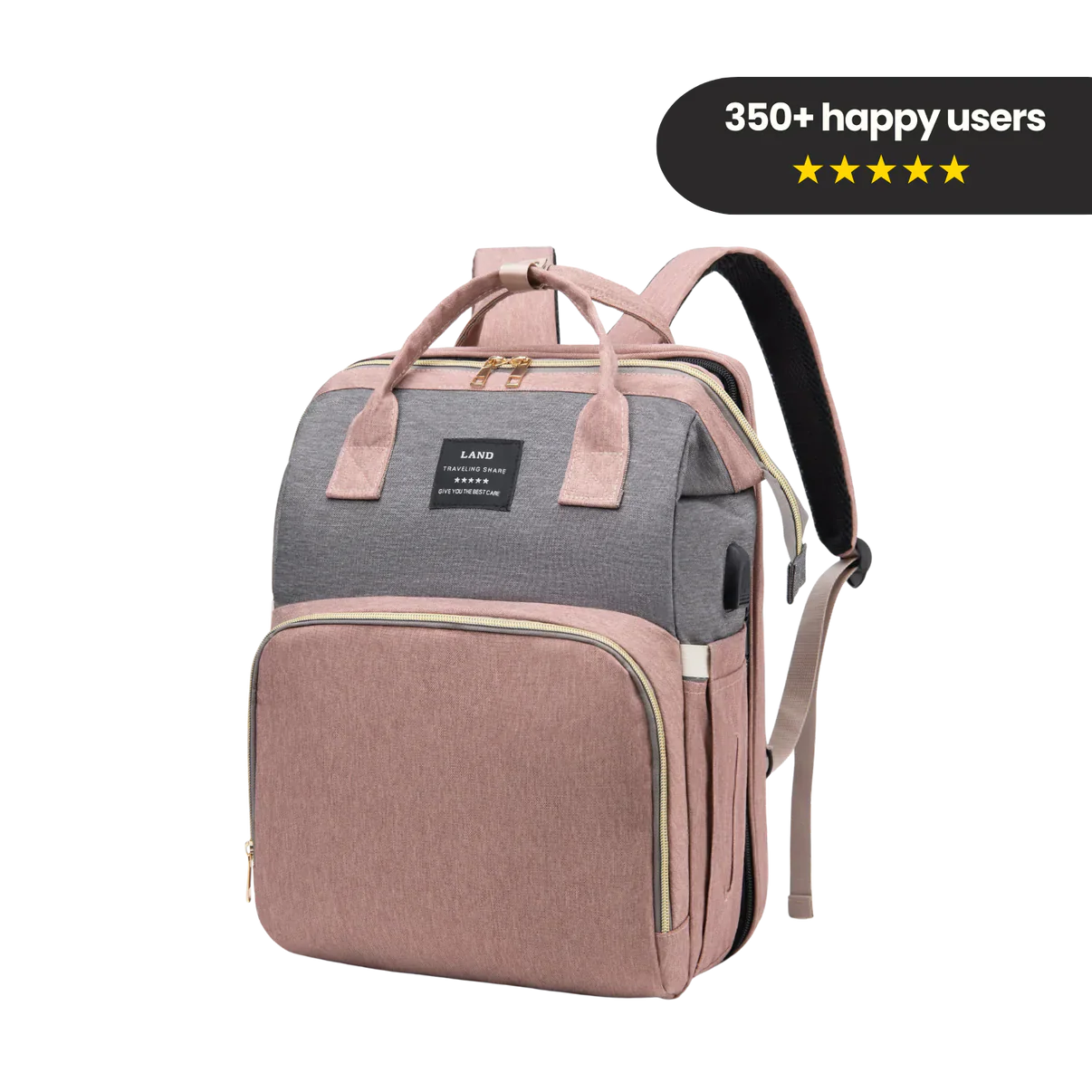 The Baby Bag Pink - Tophatter Daily Deals