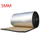 Automotive aluminum foil sound insulation, firewall, heat and sound insulation mat Silver 5MM 0 - Tophatter Daily Deals