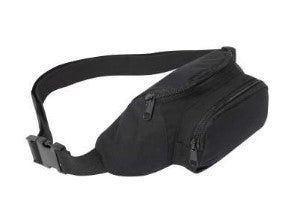 Rothco Canvas Crossbody Fanny Pack - Black - Tophatter Daily Deals